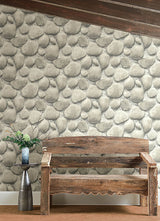 Chesapeake 4142-72610 Root Rock Brown Wallpaper