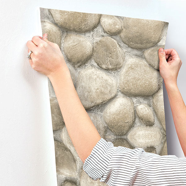 Chesapeake 4142-72611 Root Rock Grey Wallpaper