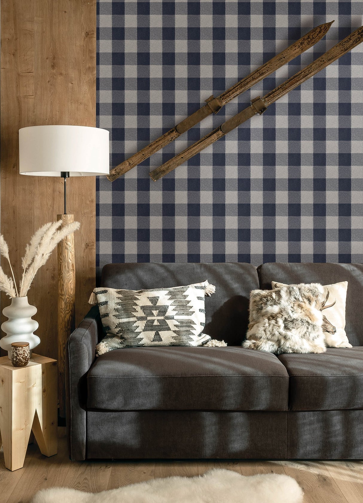 Cheseapeake 4142-72621 Lumberjack Wallpaper - Eade's Wallpaper