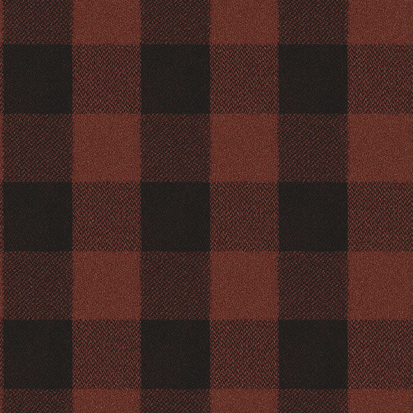 Chesapeake 4142-72621 Lumberjack Maroon Wallpaper