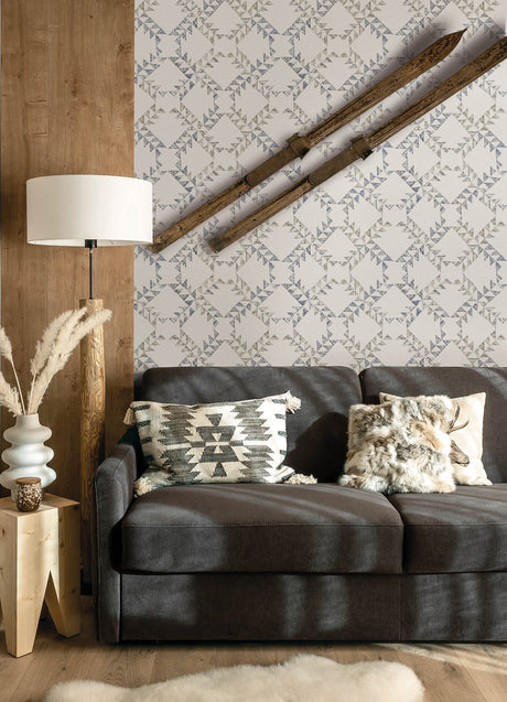 Cheseapeake 4142-72629 Scrap Quilt Wallpaper - Eade's Wallpaper
