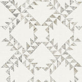 Chesapeake 4142-72630 Scrap Quilt Grey Wallpaper