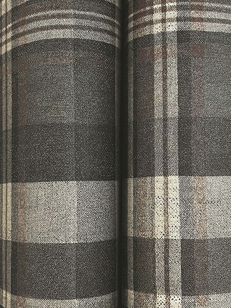 Chesapeake 4142-72632 Dutton Plaid Charcoal Wallpaper