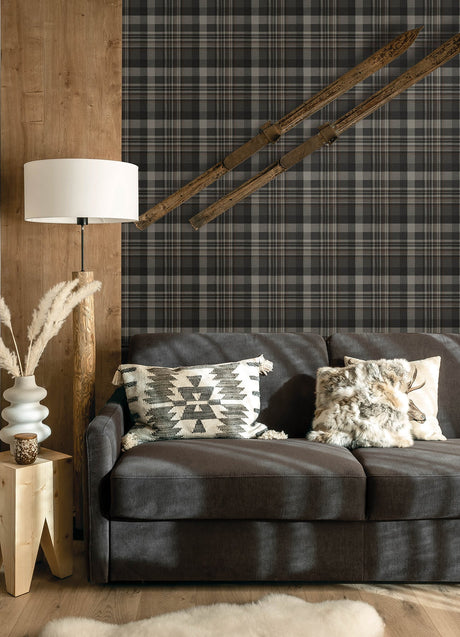Cheseapeake 4142-72633 Dutton Plaid Wallpaper - Eade's Wallpaper