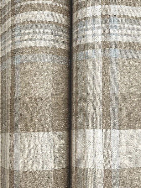 Chesapeake 4142-72633 Dutton Plaid Light Brown Wallpaper