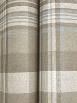 Chesapeake 4142-72633 Dutton Plaid Light Brown Wallpaper