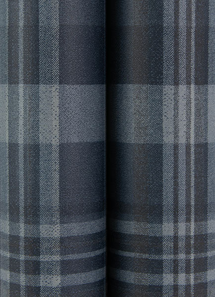 Chesapeake 4142-72635 Dutton Plaid Indigo Wallpaper