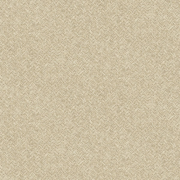 Chesapeake 4142-72641 Woven Basket Khaki Wallpaper