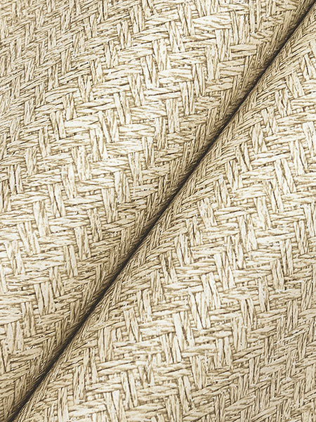 Chesapeake 4142-72641 Woven Basket Khaki Wallpaper