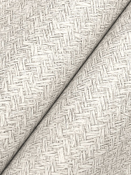 Chesapeake 4142-72642 Woven Basket Light Grey Wallpaper