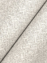 Chesapeake 4142-72642 Woven Basket Light Grey Wallpaper