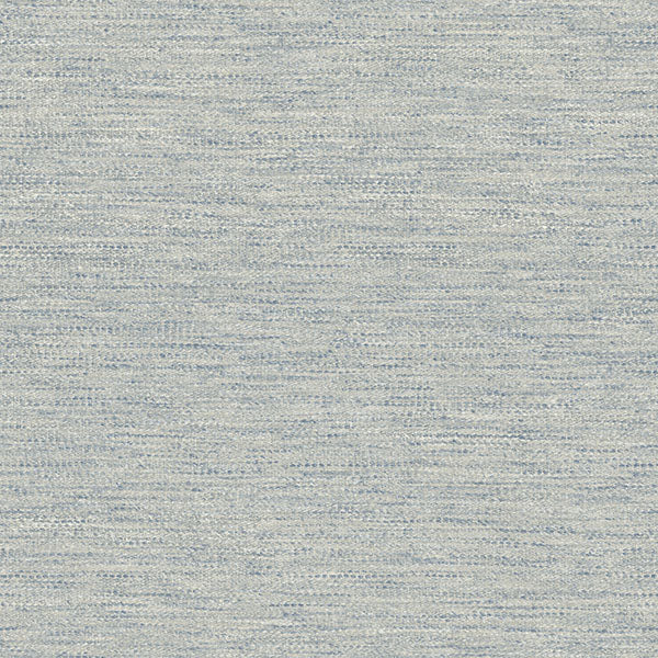 Chesapeake 4142-72645 Wool Texture Light Blue Wallpaper