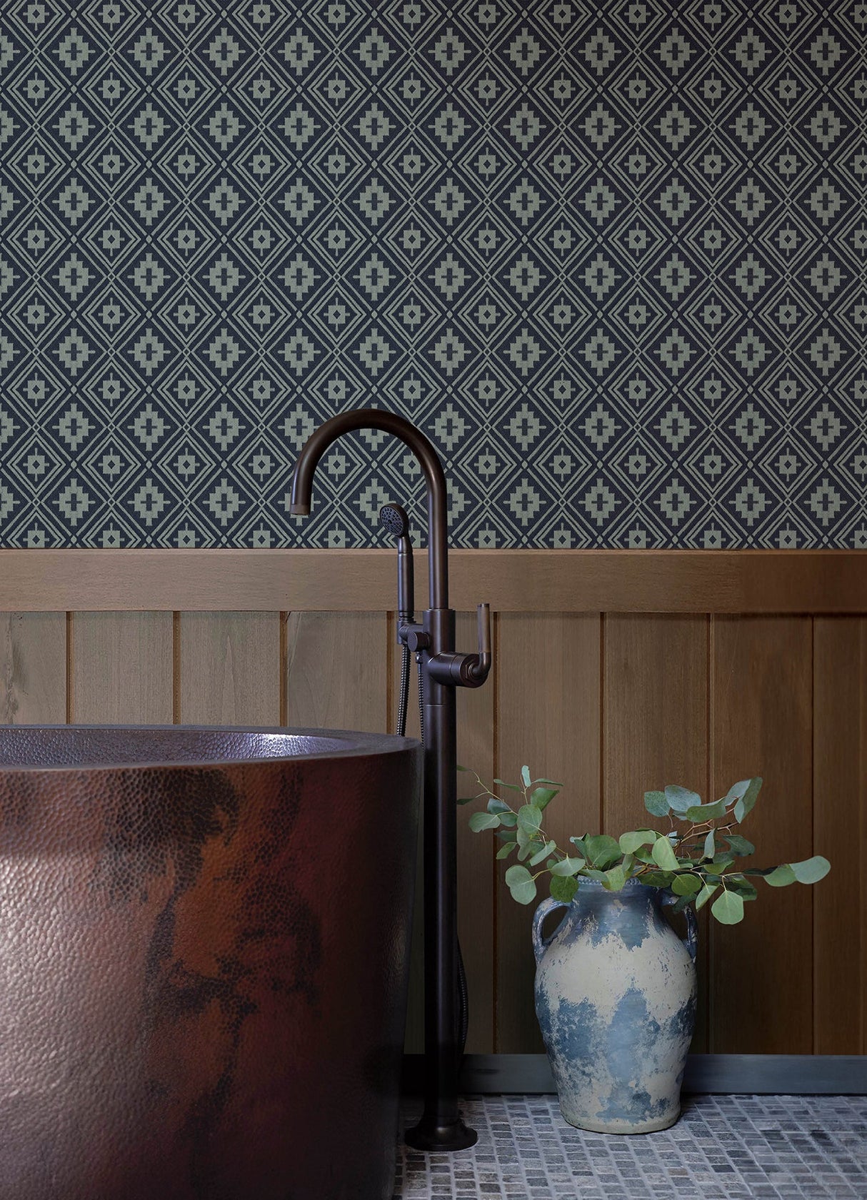 Cheseapeake 4142-72660 Camp Blanket Wallpaper - Eade's Wallpaper