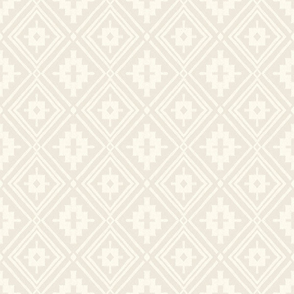 Chesapeake 4142-72661 Camp Blanket Cream Wallpaper