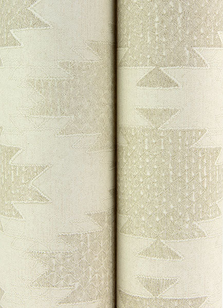 Chesapeake 4142-72662 Stitched Heirloom Khaki Wallpaper