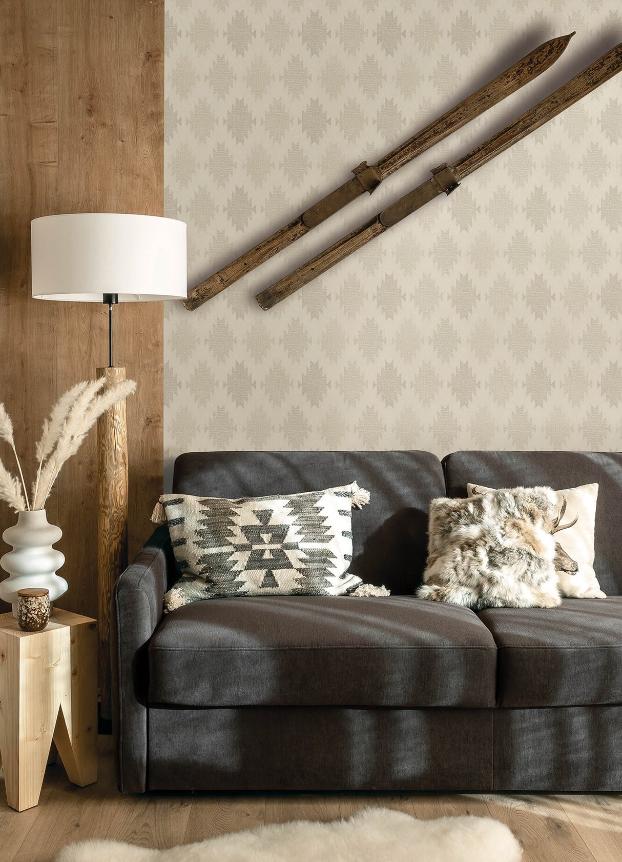Cheseapeake 4142-72663 Stitched Heirloom Wallpaper - Eade's Wallpaper