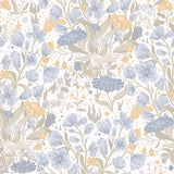 A-Street Prints 4143-22010 Hava Light Blue Meadow Flowers Wallpaper