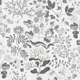A-Street Prints 4143-22029 Groh Grey Floral Wallpaper