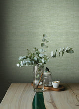 A-Street Prints 4143-26457 Exhale Light Green Texture Wallpaper