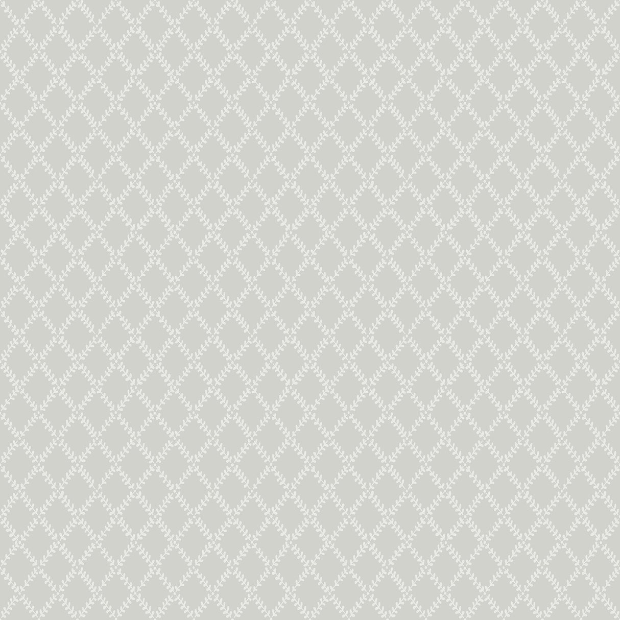 A-Street Prints 4143-34005 Trevor Grey Leaf Trellis Wallpaper