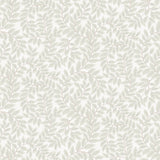 A-Street Prints 4143-34017 Lindlöv Light Grey Leafy Vines Wallpaper