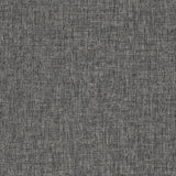 Advantage 4144-9117 Larimore Charcoal Faux Fabric Wallpaper