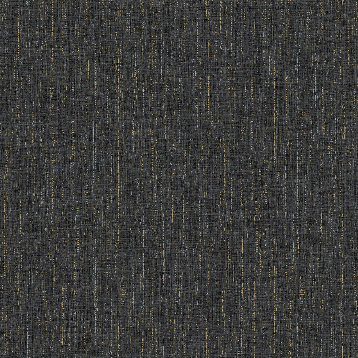 Advantage 4144-9148 Sanburn Black Metallic Linen Wallpaper