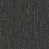 Advantage 4144-9148 Sanburn Black Metallic Linen Wallpaper