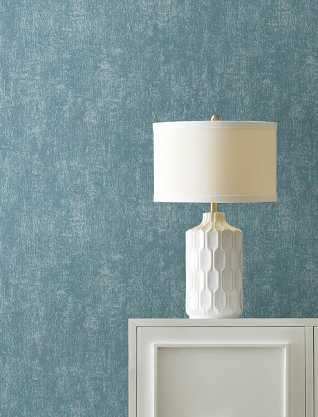 Advantage 4144-9163 Edmore Denim Faux Suede Wallpaper