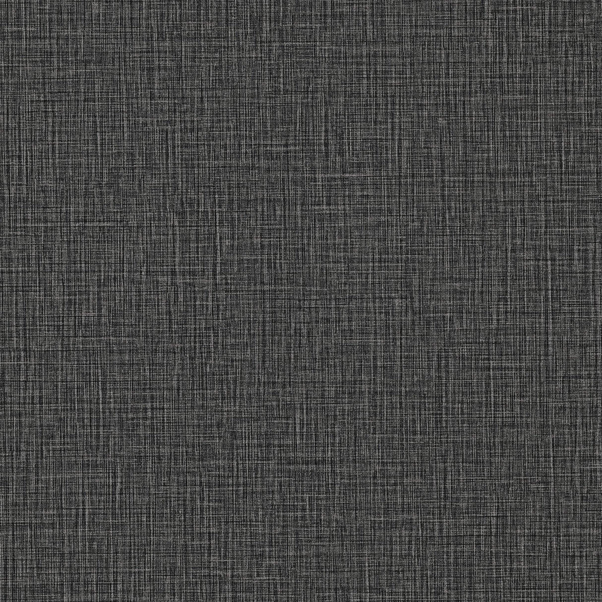 Advantage 4144-9172 Eagen Black Linen Weave Wallpaper