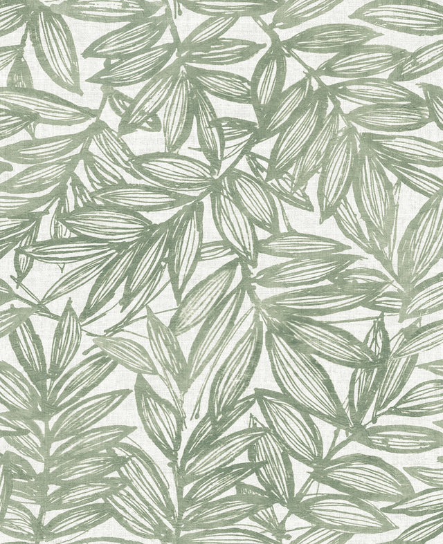 A-Street Prints 4146-27232 Rhythmic Leaf Wallpaper - Eade's Wallpaper