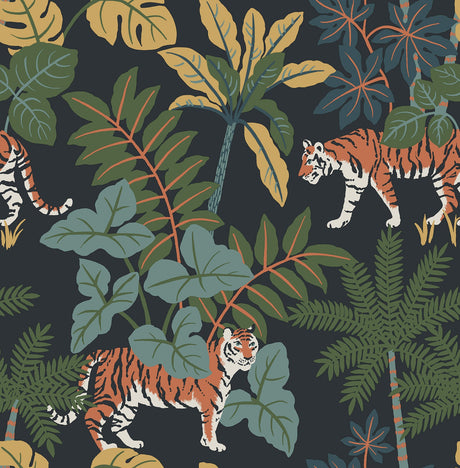 A-Street Prints 4146-27248 Caspian Jungle Prowl Wallpaper - Eade's Wallpaper