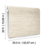 A-Street Prints 4147-27258 Exhale Dove Woven Faux Grasscloth Wallpaper - Eade's Wallpaper