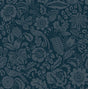 A-Street Prints 4147-27360 Marta Navy Floral Trail Wallpaper - Eade's Wallpaper