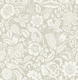 A-Street Prints 4147-27361 Marta Beige Floral Trail Wallpaper - Eade's Wallpaper