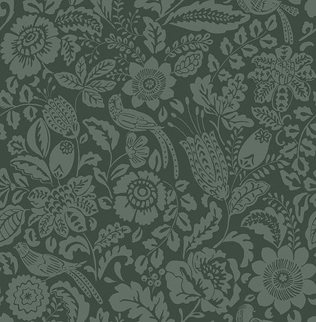 A-Street Prints 4147-27262 Exhale Olive Woven Faux Grasscloth Wallpaper - Eade's Wallpaper