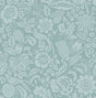 A-Street Prints 4147-27363 Marta Teal Floral Trail Wallpaper - Eade's Wallpaper