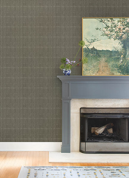 A-Street Prints 4147-27364 Somerset Stone Abstract Stripe Wallpaper - Eade's Wallpaper