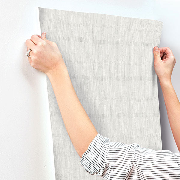 A-Street Prints 4147-27365 Somerset Light Grey Abstract Stripe Wallpaper - Eade's Wallpaper