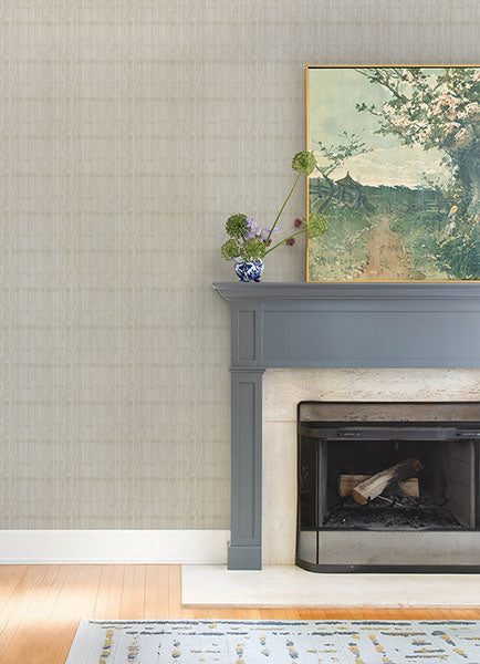 A-Street Prints 4147-27367 Somerset Gold Abstract Stripe Wallpaper - Eade's Wallpaper