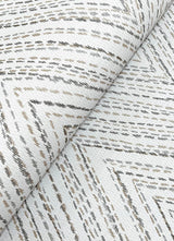 A-Street Prints 4147-27369 Lainey Neutral Stitched Chevron Wallpaper - Eade's Wallpaper