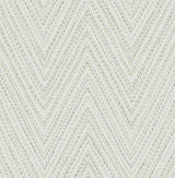 A-Street Prints 4147-27370 Lainey Green Stitched Chevron Wallpaper - Eade's Wallpaper
