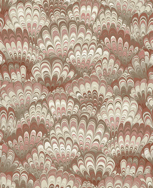 A-Street Prints 4147-27376 Octavia Ruby Marbled Ink Wallpaper - Eade's Wallpaper