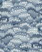 A-Street Prints 4147-27379 Octavia Blue Marbled Ink Wallpaper - Eade's Wallpaper