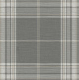 A-Street Prints 4147-27384 Westley Grey Plaid Wallpaper - Eade's Wallpaper