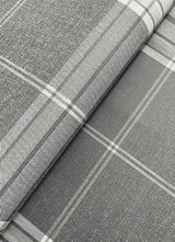 A-Street Prints 4147-27384 Westley Grey Plaid Wallpaper - Eade's Wallpaper