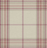A-Street Prints 4147-27385 Westley Magenta Plaid Wallpaper - Eade's Wallpaper
