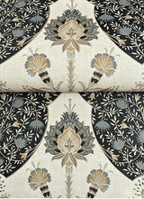 A-Street Prints 4147-27389 Auden Black Floral Grandeur Wallpaper - Eade's Wallpaper
