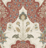 A-Street Prints 4147-27390 Auden Ruby Floral Grandeur Wallpaper - Eade's Wallpaper