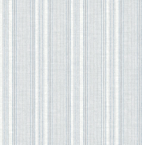 A-Street Prints 4147-27393 Ayanna Blue Striped Wallpaper - Eade's Wallpaper